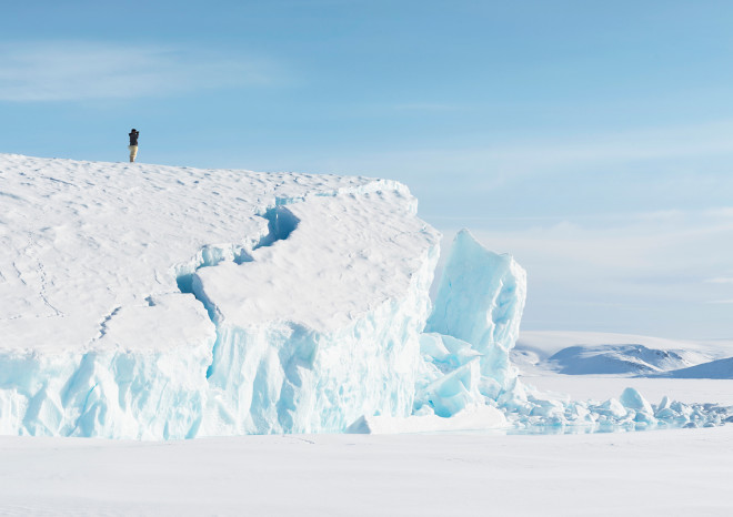 Tiina Itkonen, On top of the iceberg, Savissivik, 2018