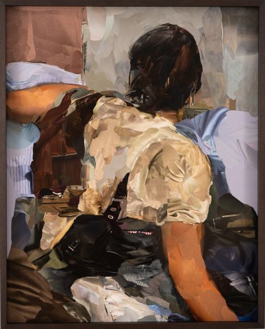 Alina Frieske, Pivot around, 2025