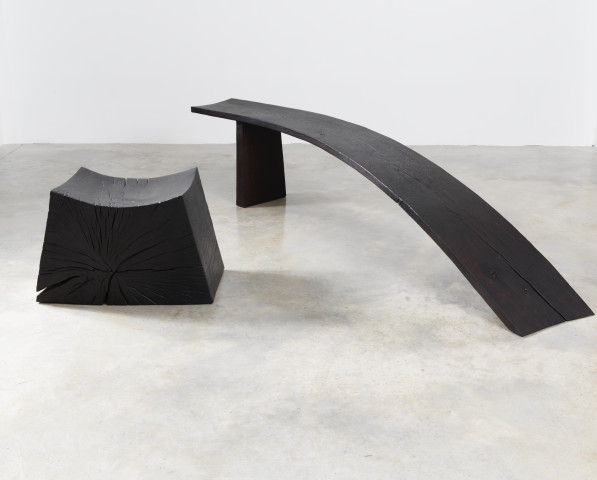 Jim Partridge and Liz Walmsley, Small Block Stool, 2019