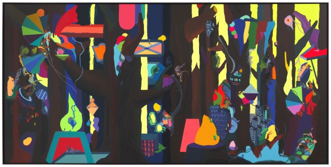 艾稞曼 Franz Ackermann, 狂野森林 Wild Forest, 2012
