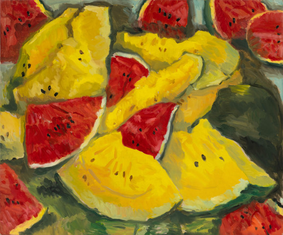 倪军 Ni Jun, 旺盛的夏 The Juicy Watermelon in Summer, 2025