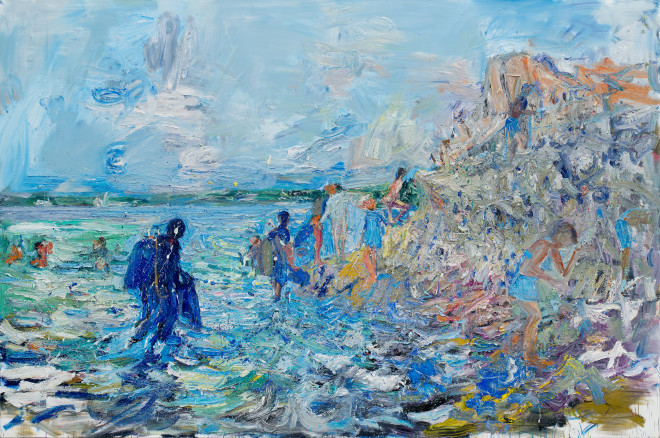 章剑 Zhang Jian , Diving 潜水, 2017