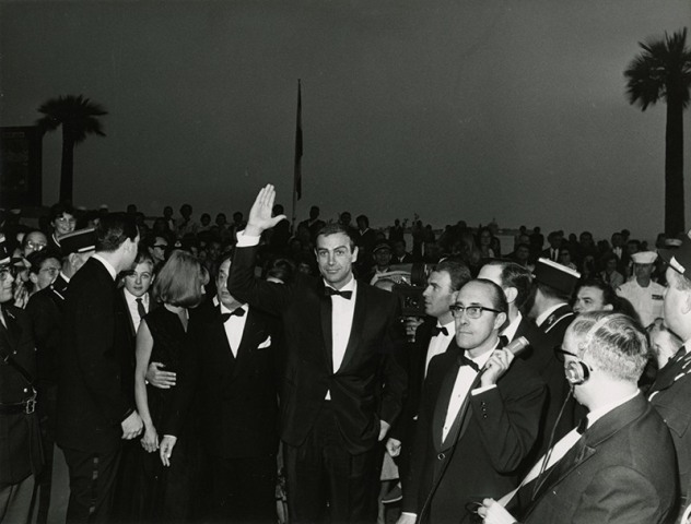 Photographer Unknown, [Sean Connery waving amongst a crowd], circa 1965