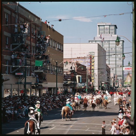 Peter Varley, Stampede Parade, Calgary, Alberta, 1962