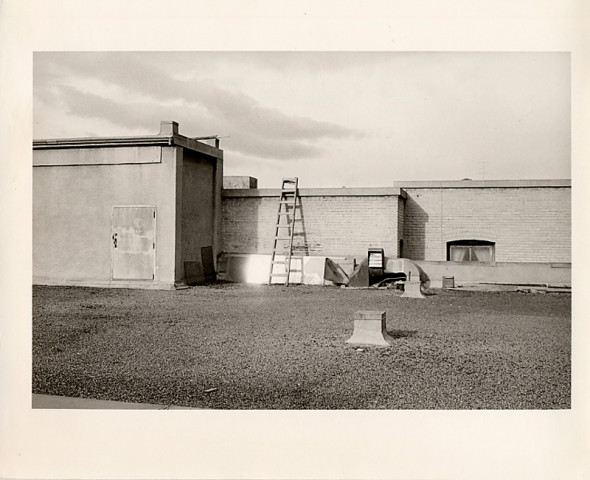 Douglas Clark, Untitled [roof & ladder], circa 1980