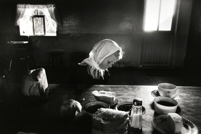 Larry Towell, Helen Dyck, La Batea Colony, Zacatecas, Mexico, 1992