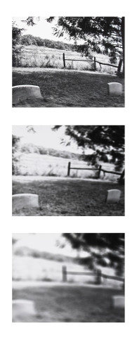 Larry Towell, Untitled [Cemetery], 1974