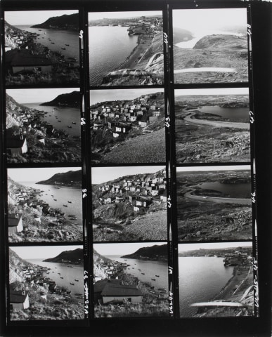 Peter Varley, St. John's, Newfoundland [Contact sheet], circa 1963