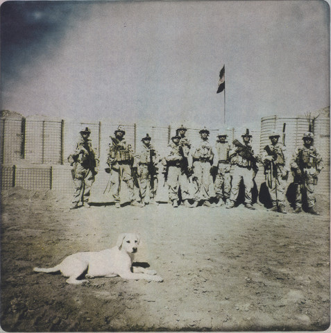 Rita Leistner, Marines with dog, 2011