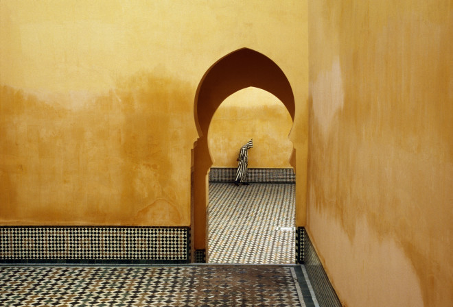 Bruno Barbey, Mausoleum of Moulay Ismail, Meknes, Morocco, 1985