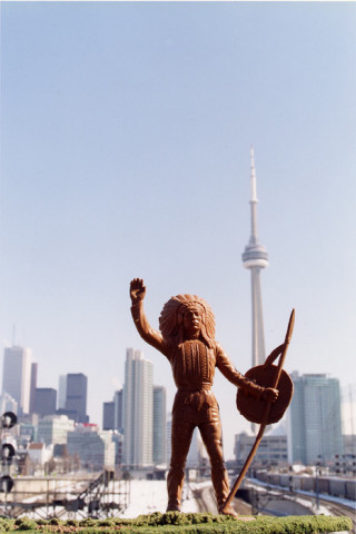 Jeff Thomas, Peace Chief, Tower, Toronto, Ontario, 2004