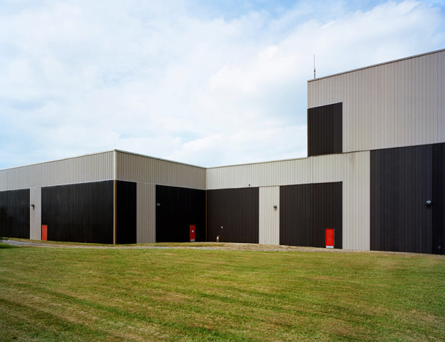Robert Burley, Warehouse and Photo-Chemistry Building, Ilford, Mobberley, UK, 2010