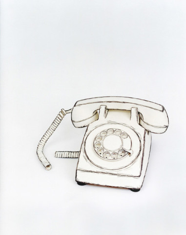 Cynthia Greig, Representation No. 38 (telephone), 2006