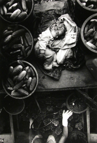 Larry Towell, Kent County, Ontario [Cucumber Baby], 1996