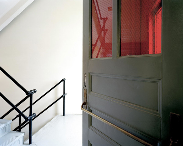 Robert Burley, Entrance to Cutting Rooms, Building 10, Kodak Canada, Toronto, 2005