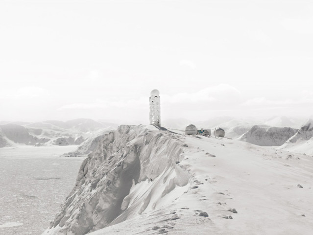 Donovan Wylie, Untitled (14), North Warning System, 2013