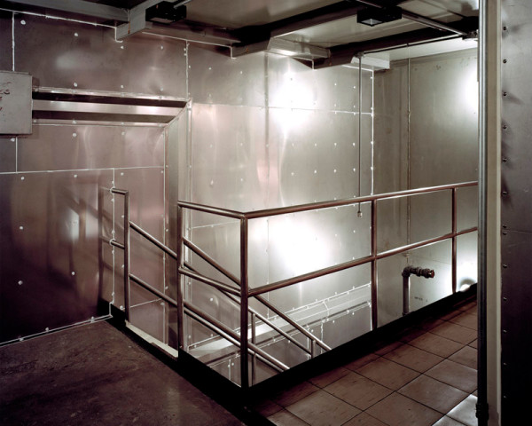 Robert Burley, Stairwell in Drying Rooms, Kodak Canada, Toronto, 2005