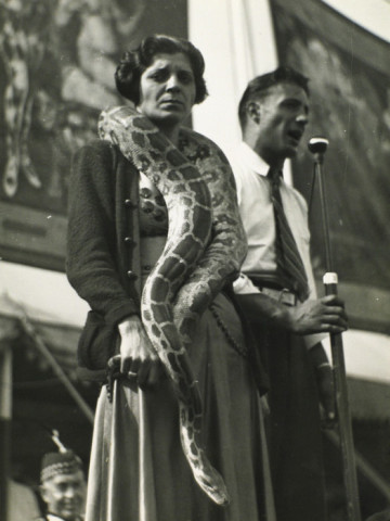 Charles Devenish Woodley, Toronto CNE Midway, 1930