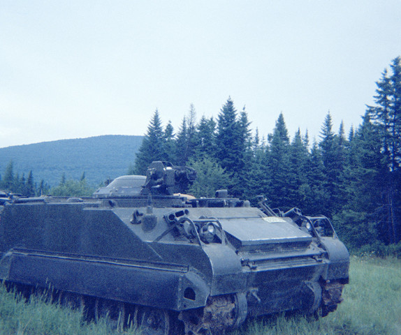 Sunil Gupta, Tank, Canadian Forces Base Valcartier, circa 1971