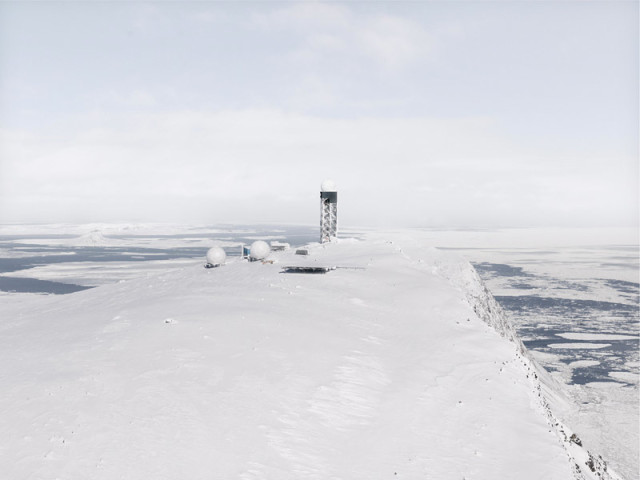 Donovan Wylie, Untitled (17), North Warning System, 2013
