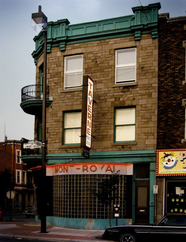 Gabor Szilasi, Taverne Mont-Royal, Montréal, 1982