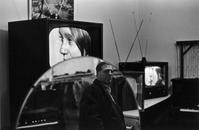 Ian MacEachern, Mirror and TV Sets, Salvation Army Store, London, ON, 1971