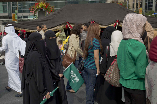 Geoffrey James, Saudi Day, Dundas Square, Toronto, Ontario, 2013
