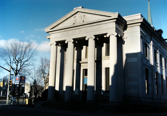 Jeff Thomas, Bank of Montreal, 57 Market Street, Brantford, Ontario, 1995