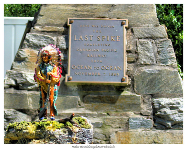 Jeff Thomas, Northern Plains Chief, Craigellachie, British Columbia, 2007
