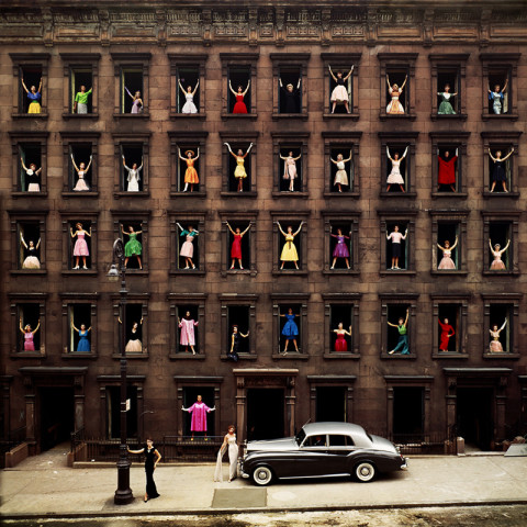 Ormond Gigli, Girls in the Windows, 1960