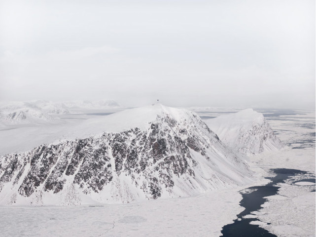 Donovan Wylie, Untitled (18), North Warning System, 2013