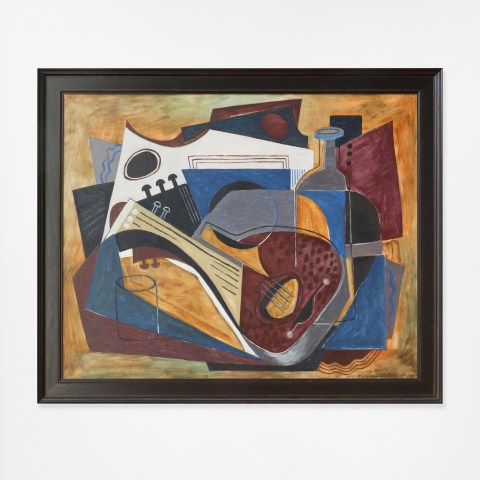 Dick Frizzell, Untitled Juan Gris, 15/2/2020