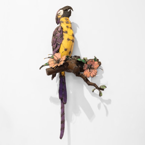 Hannah Kidd, Tropical Downpour (Purple), 2025