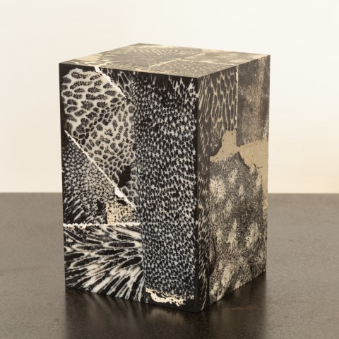 Chauncey Flay, Seawall #9 (black), 2024