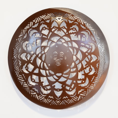 Michel Tuffery, Tangaroa (Waxing Moon), 2024