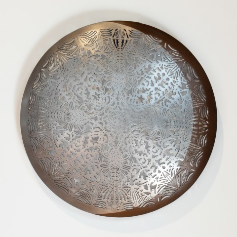 Michel Tuffery, Fa Kōura (Waning Gibbous Moon), 2024