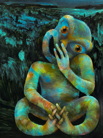 John Walsh, Kahukura (Rainbow) Tiki, 2023