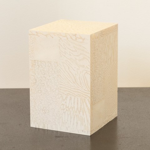 Chauncey Flay, Seawall #8 (white), 2024