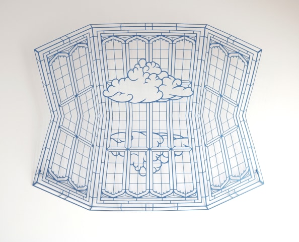 Neil Dawson, On Reflection (Cloud), 2017