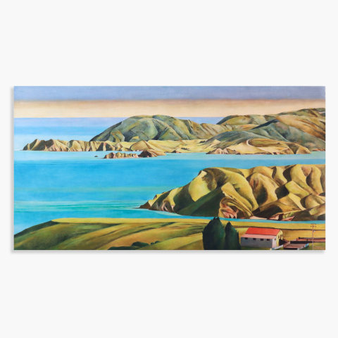 Stanley Palmer, From French Pass - Towards Durville - Ki Te Tonga, 2022