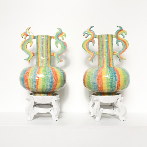 Hannah Kidd, Chinese Rainbow Pots, 2021