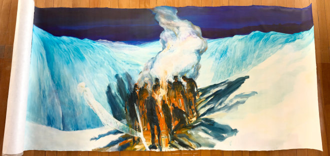 John Walsh, UNTITLED (Collaboration wiith Euan Macleod), 2018