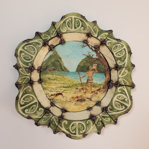 Hannah Kidd, Colonial Hunting Plates, 2020