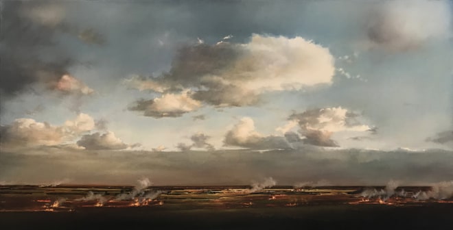 Simon Edwards, Front Line and Firelight, 2011