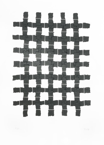 Veronica Herber, 7x5 Medium Grid Grey, 2017