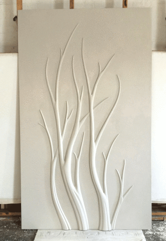 St Pierre Park Hotel: Spa, 3D mixed media; Bas relief