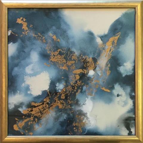 La Dragon, Contemporary paintings and metal wall sculptures