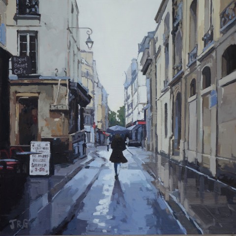 Jennifer Greenland, Rainy Day in Paris I