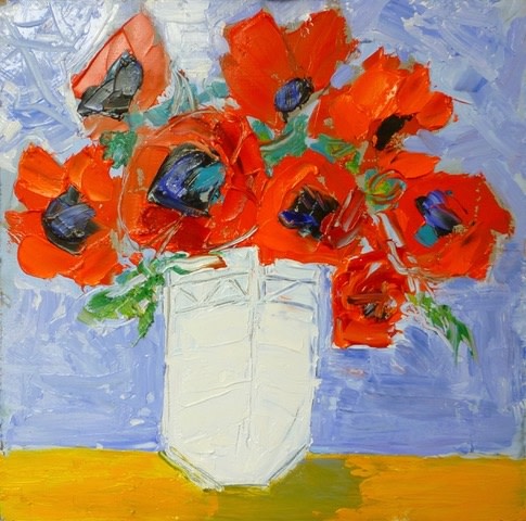 Penny Rees, Red Vase