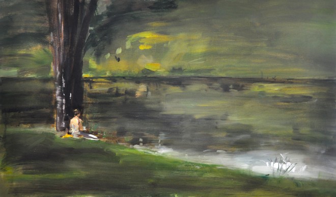 Richrd Colson, Figure by the Water